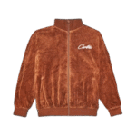Corteiz All starz VVS Velour Jacket Brown 2