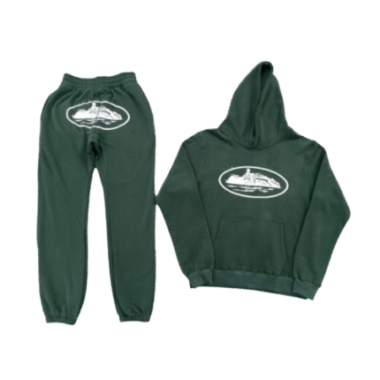Corteiz Pine Tracksuit – Green
