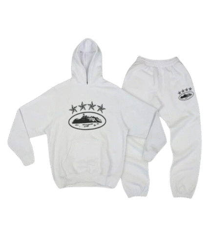 Corteiz Tracksuit White
