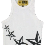Corteiz 4Starz Motion Womens Tank Top White 1