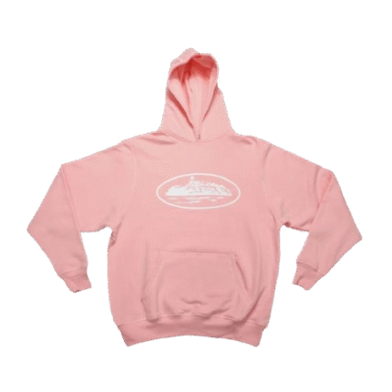 Corteiz Alcatraz Hoodie Baby Pink
