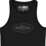 Corteiz Womens Guerillaz Tank Top Triple Black
