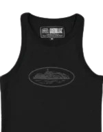 Corteiz Womens Guerillaz Tank Top Triple Black